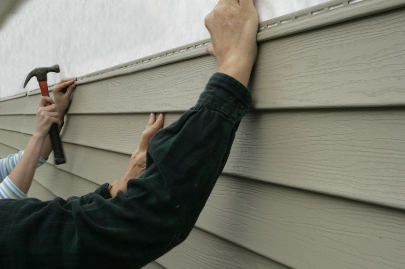 Siding Installation on a Home